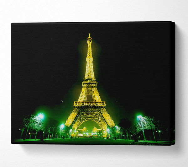  A Canvas Print of Paris Eiffel Tower Parade Canvas Art