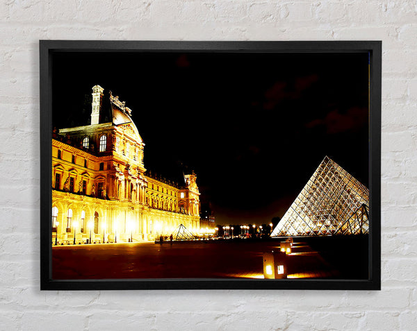 Lichter des Louvre in Paris
