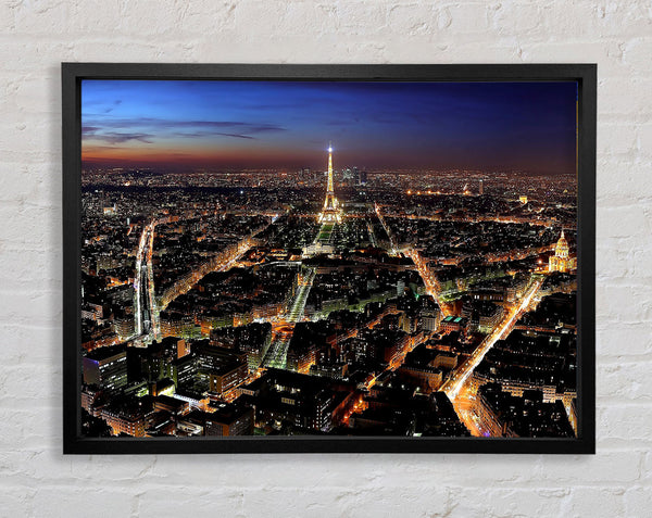 Panoramablick auf Paris