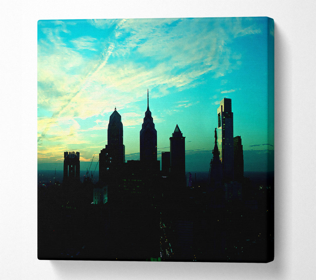  A Canvas Print of Philadelphia Usa Canvas Art