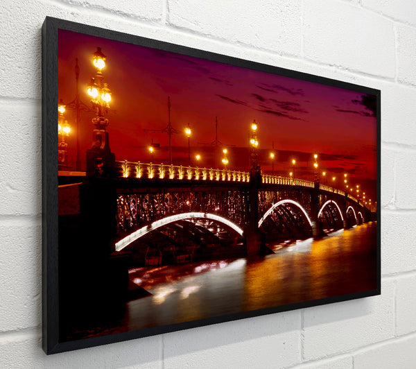 Prague Bridge Glow