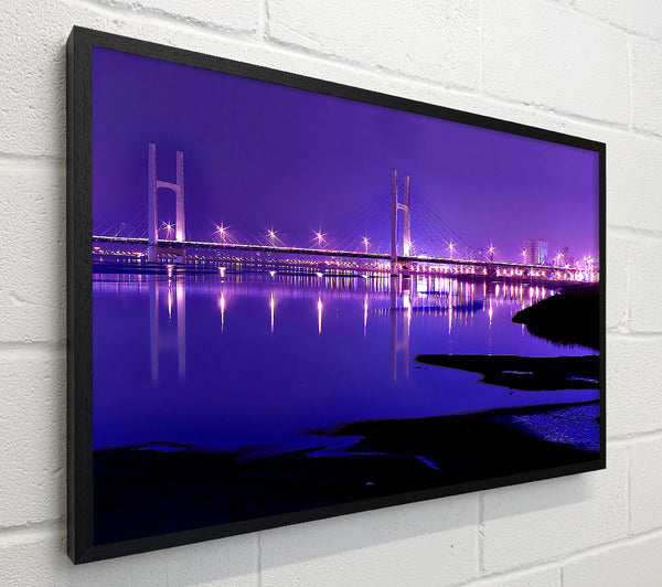 Purple Night Shoreline