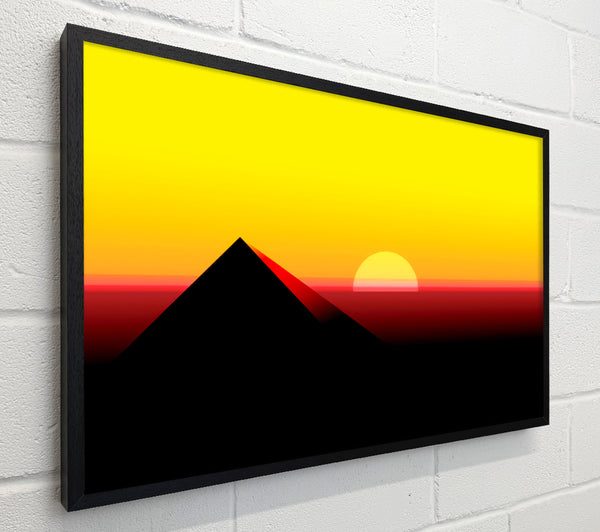Pyramid Sunset