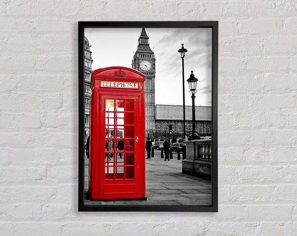 Red Phone Box Big Ben London