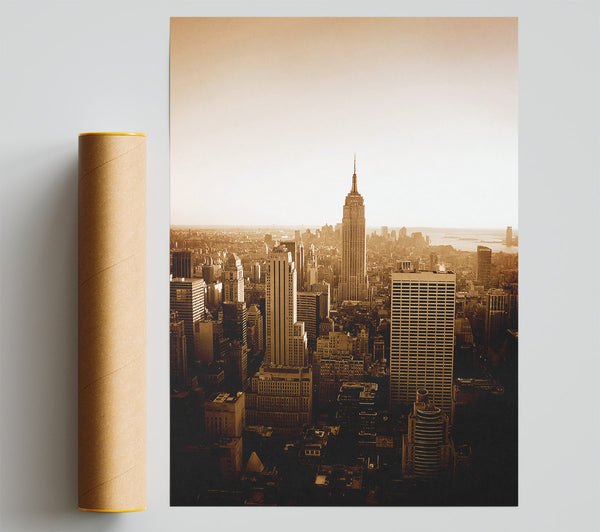Retro New York Giclee Print