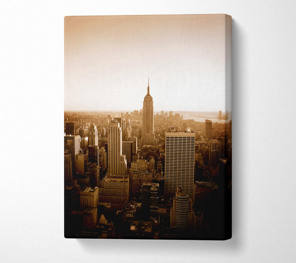  A Canvas Print of Retro New York Canvas Art