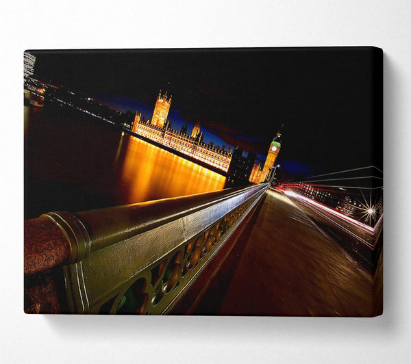  A Canvas Print of River Thames London Canvas Print