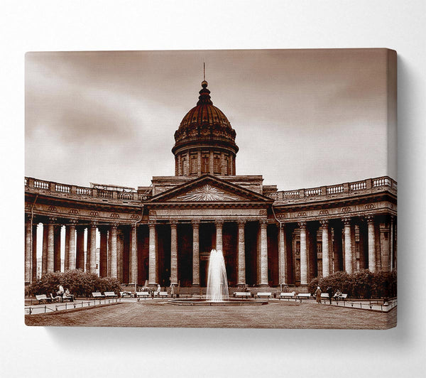  A Canvas Print of Rome Brown Canvas Print
