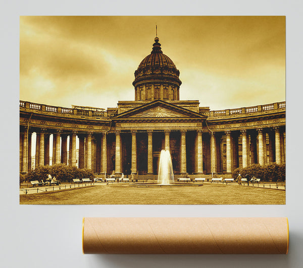 Rome Retro Poster