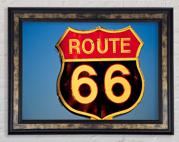 Route 66 Framed Print