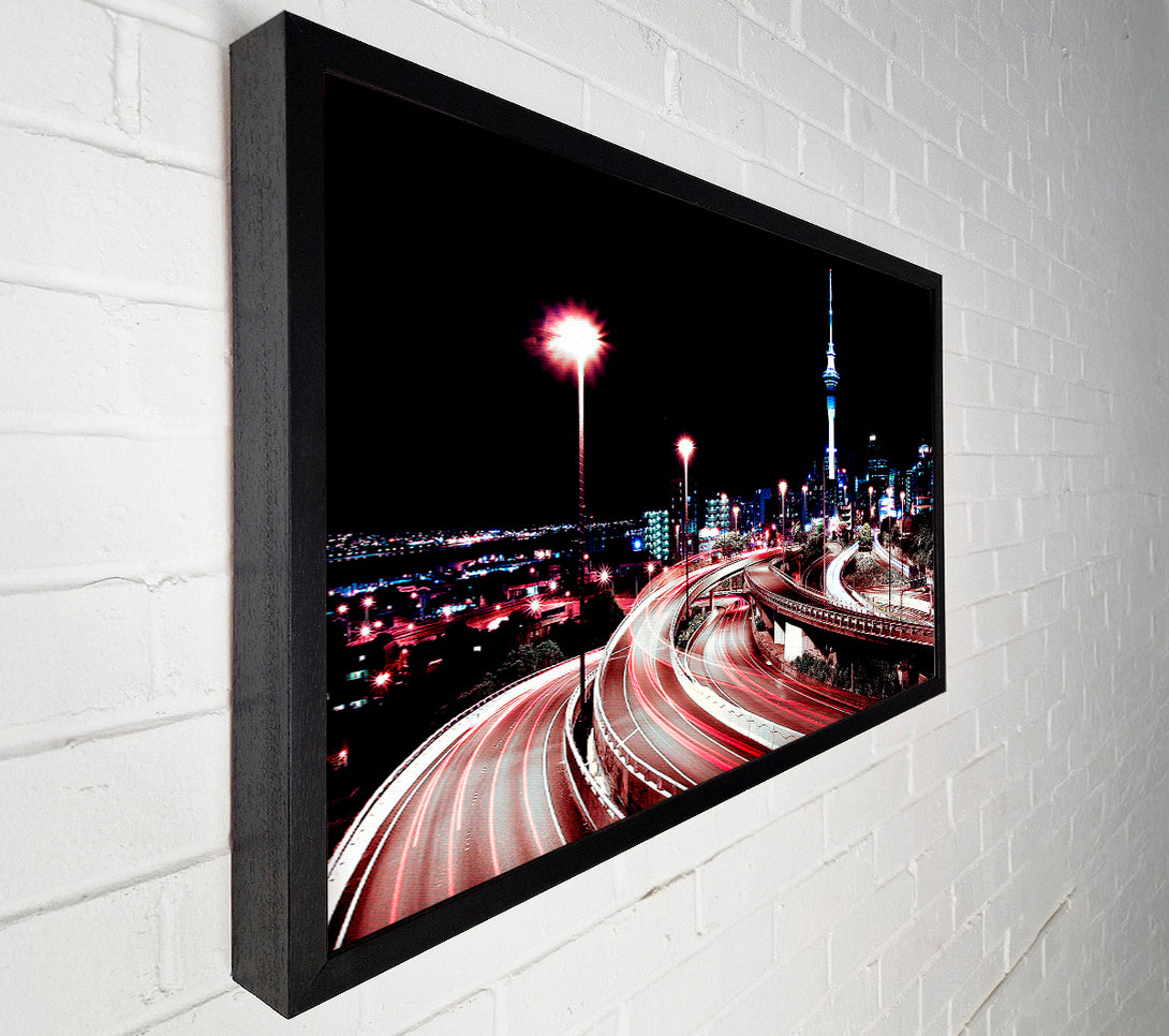  A Canvas Print of Rush Hour Canvas Print
