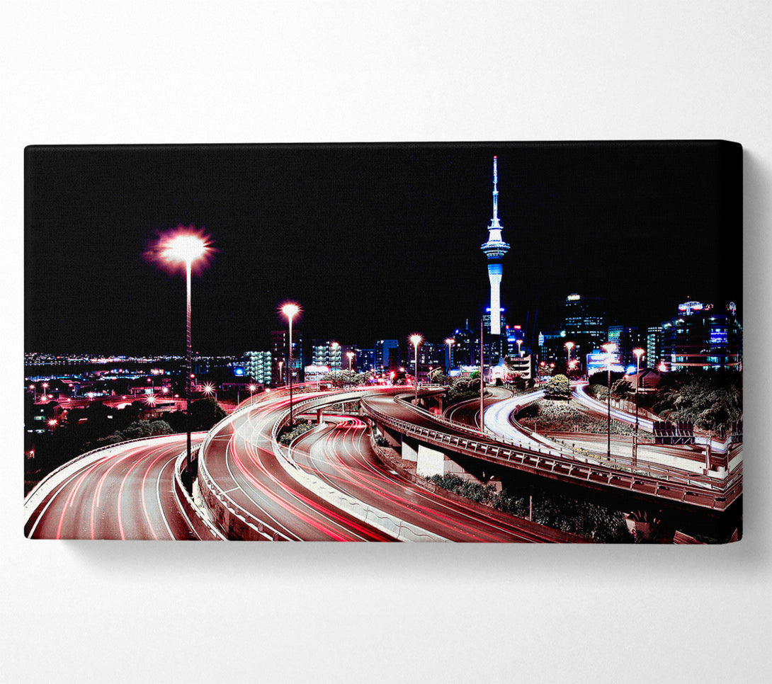  A Canvas Print of Rush Hour Canvas Print