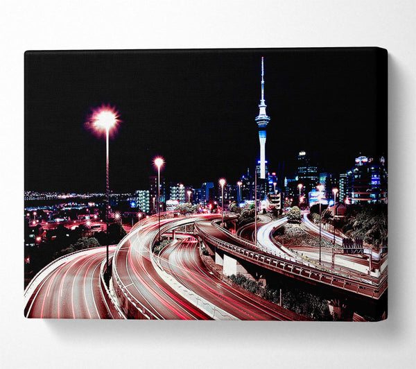  A Canvas Print of Rush Hour Canvas Print