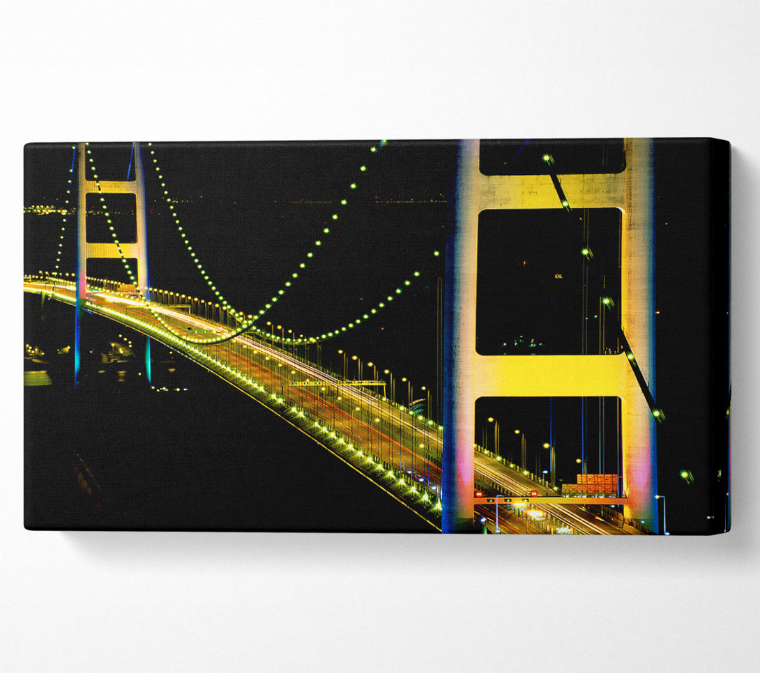  A Canvas Print of San Francisco Bridge Close-Up Canvas Wall Art