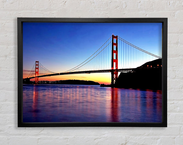 San Francisco Golden Gate Bridge Sunrise