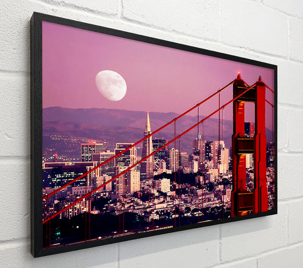 San Francisco Moonlit View