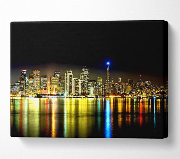  A Canvas Print of San Francisco Skyline Canvas Print