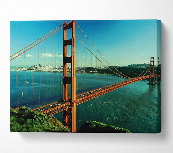  A Canvas Print of San Francisco Canvas Print