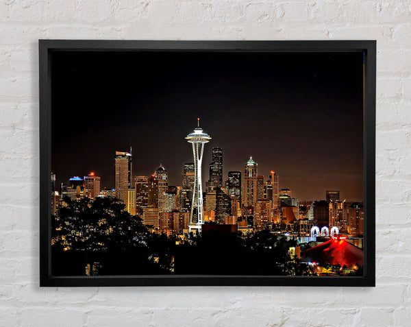 Spectacular Seattle Framed Print
