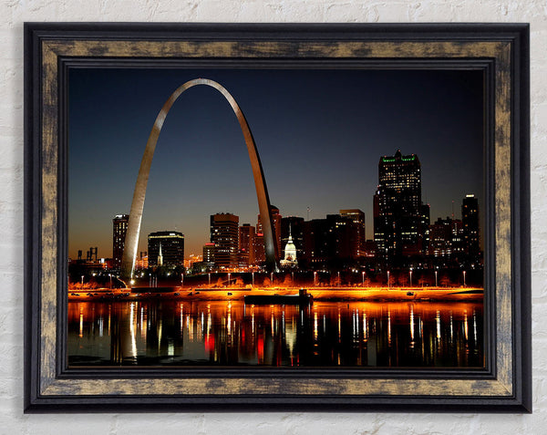 St Louis Missouri Framed Print