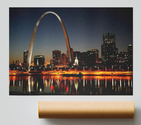 St Louis Missouri Print