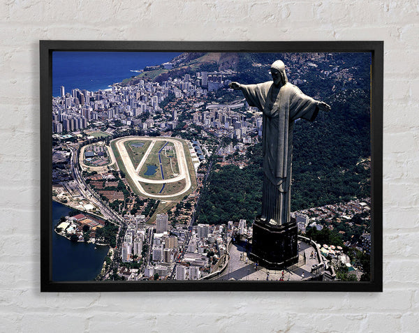 Statue von Christus dem Erlöser Rio De Janeiro Brasilien