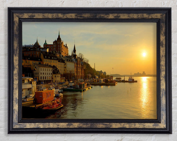 Stockholm Sweden Framed Print