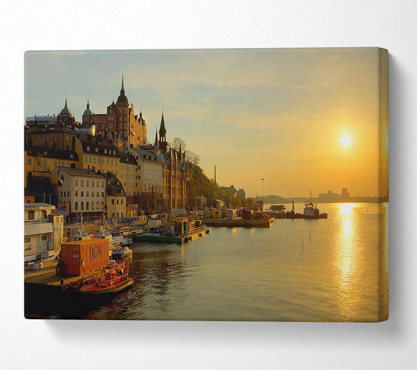  A Canvas Print of Stockholm Sweden Canvas Print