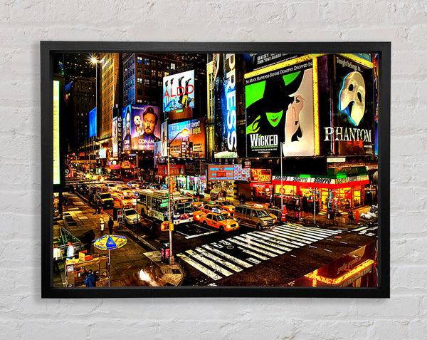 Straßenwerbung in New York