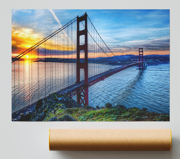 Sunrise At San Francisco Giclee Print