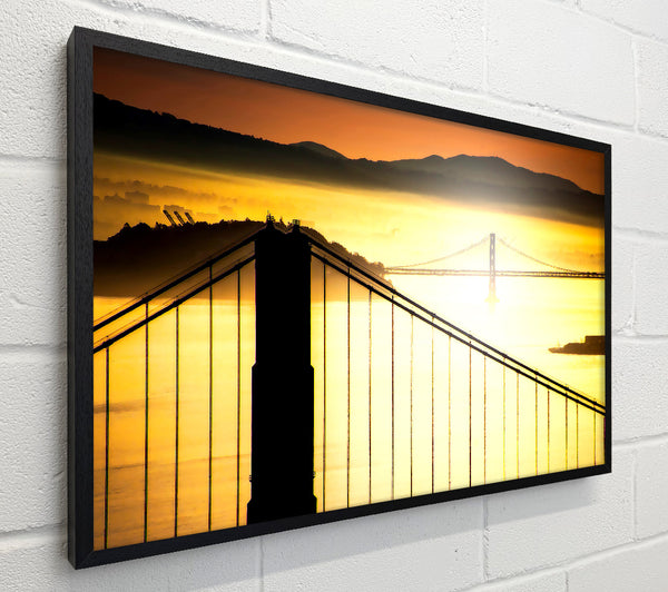 Sunrise Over San Francisco Bay