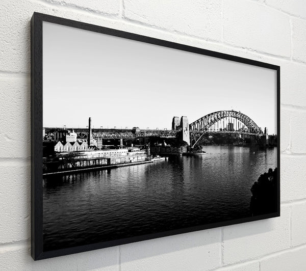 Sydney Harbour Bridge B n W