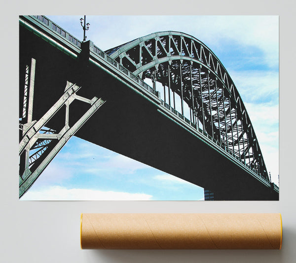 Sydney Harbour Bridge Close-Up Print