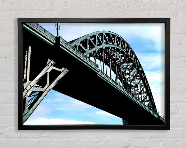 Sydney Harbour Bridge Close-Up Framed Print