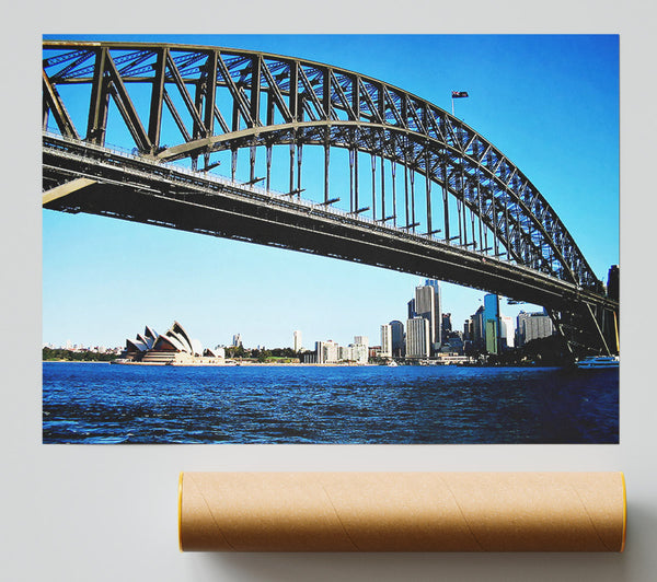 Sydney Harbour Bridge Day Time Print