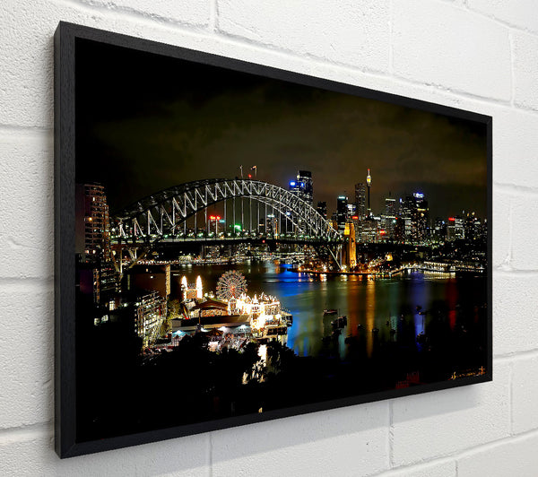 Sydney Harbour Bridge Evening Glow