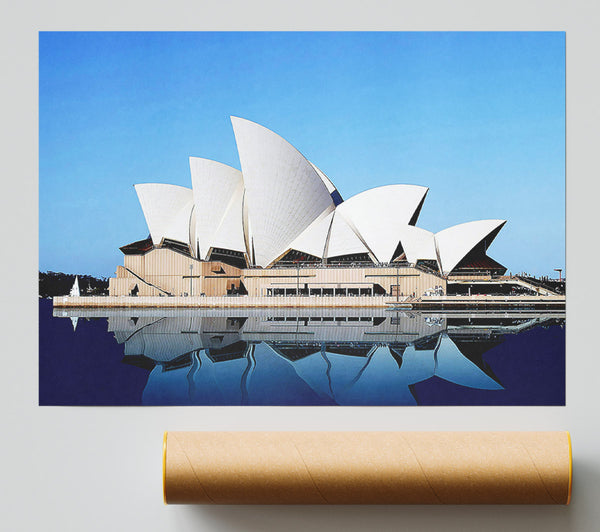Sydney Opera House Reflections Poster