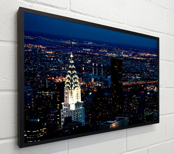 The Chrysler Building At Night