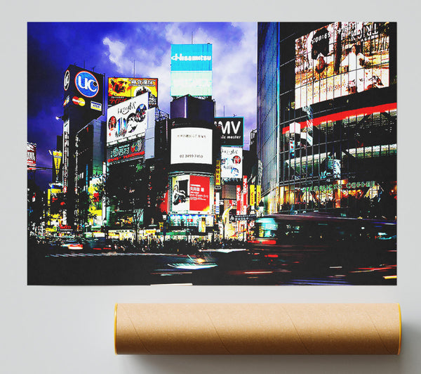 The Energy Of New York City Poster