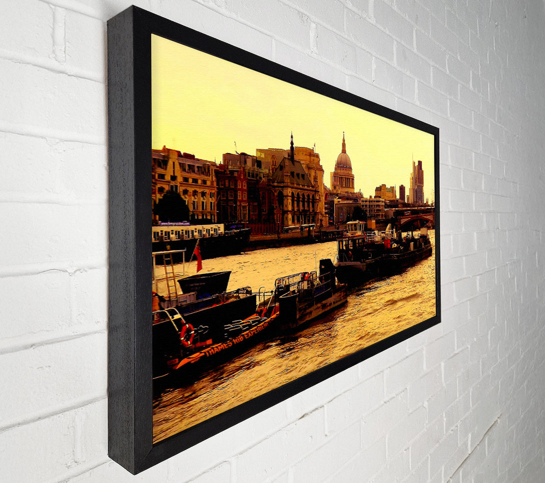 A Canvas Print of The Thames Canvas Art