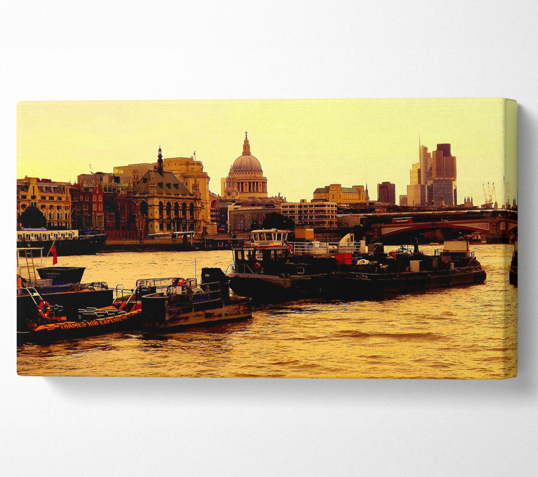  A Canvas Print of The Thames Canvas Art