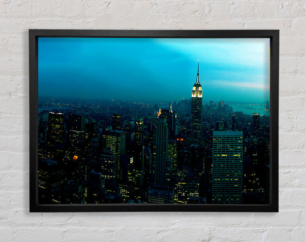 Die Spitze des Empire State Buildings