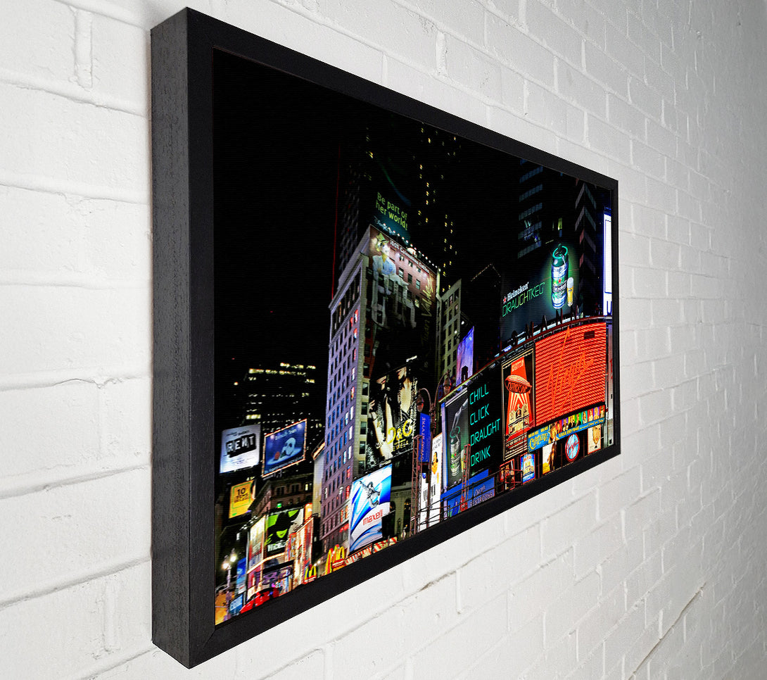  A Canvas Print of Tokyo City Night Lights Canvas Art