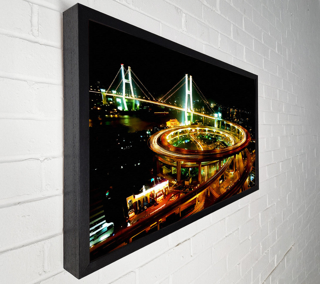  A Canvas Print of Tokyo Highway Canvas Wall Art