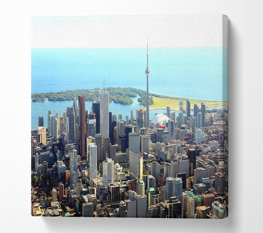  A Canvas Print of Toronto Canada Canvas Print