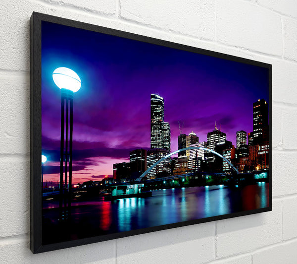 Toronto Purple Glow