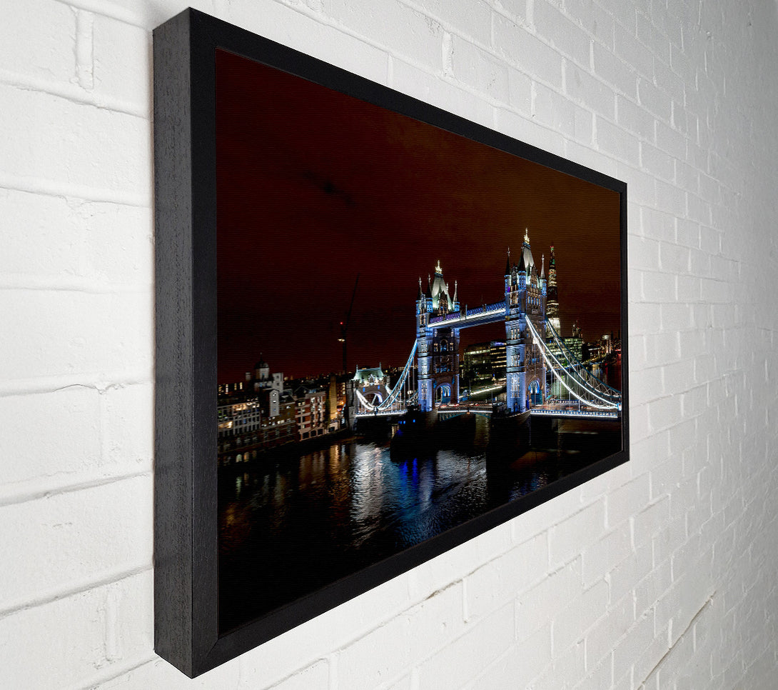  A Canvas Print of Tower Bridge From Guoman Hotel Canvas Wall Art