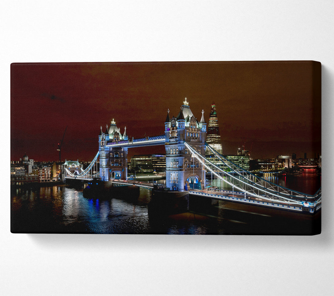  A Canvas Print of Tower Bridge From Guoman Hotel Canvas Wall Art