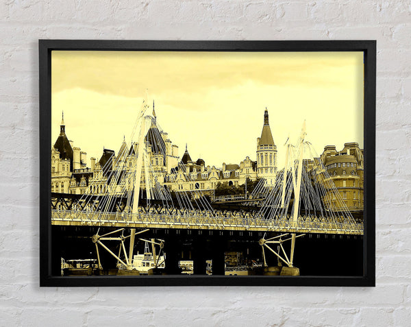 Tower Bridge London Sepia 