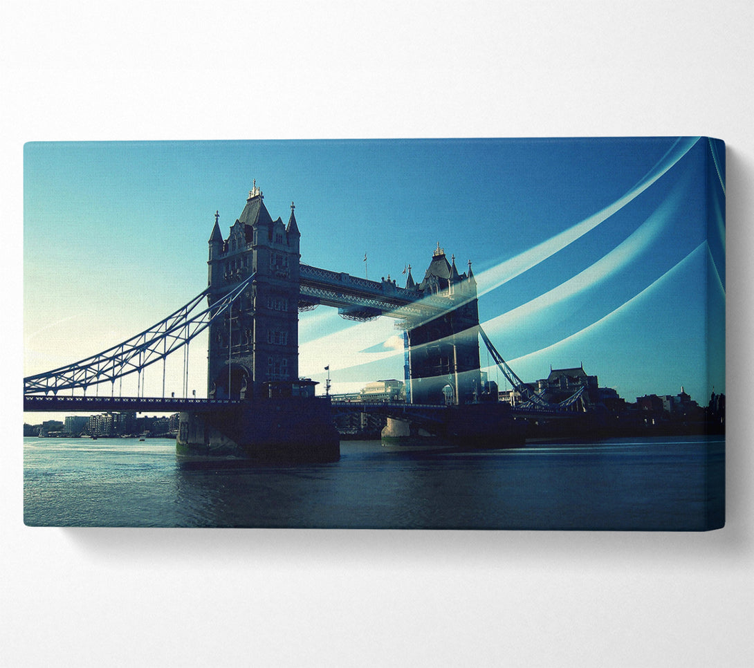  A Canvas Print of Tower Bridge London Trail Canvas Art